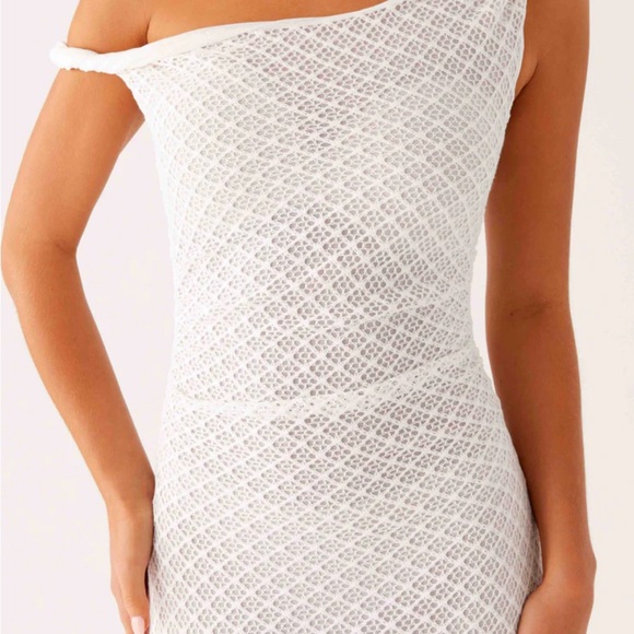 Peppermayo White Asymmetrical Dress - Picture 5 of 7
